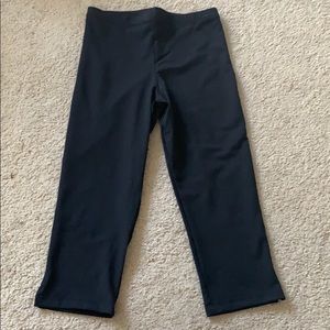 Squat-Proof Opaque! BalTogs Hi-Waist Matte Crops M